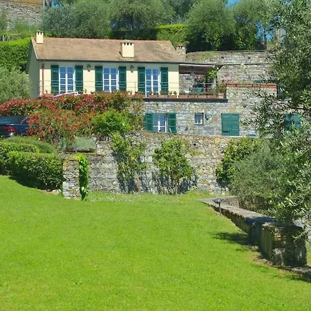 Villa Costa Dei Gelsomini - 5 Posti Letto, Piscina E Giardino Privato Vista Mare Rapallo