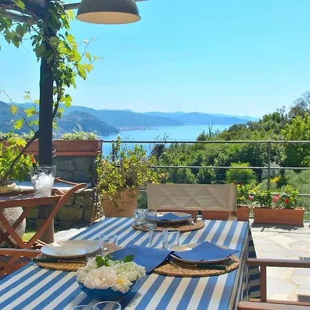 Vila Costa Dei Gelsomini - 5 Posti Letto, Piscina E Giardino Privato Vista Mare