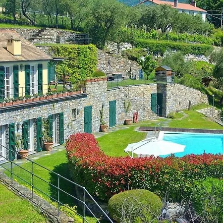 Costa Dei Gelsomini - 5 Posti Letto, Piscina E Giardino Privato Vista Mare Rapallo