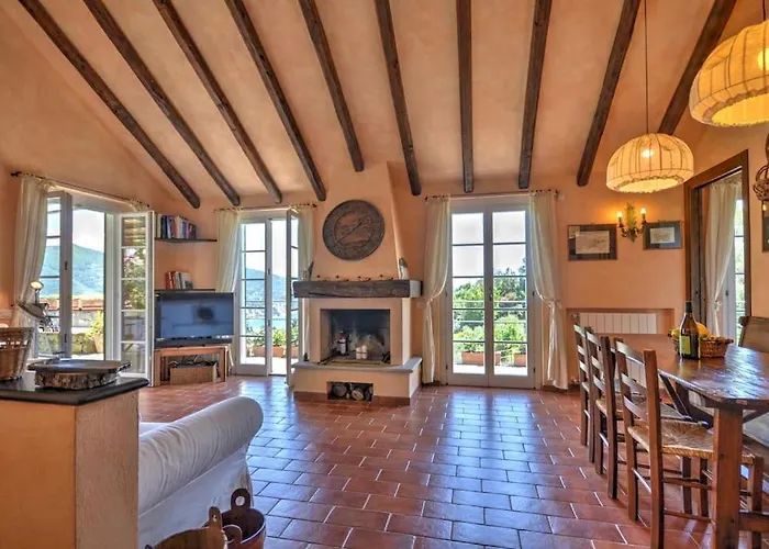 Costa Dei Gelsomini - 5 Posti Letto, Piscina E Giardino Privato Vista Mare Villa Rapallo