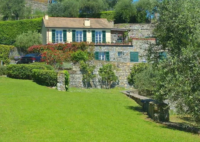 Villa Costa Dei Gelsomini - 5 Posti Letto, Piscina E Giardino Privato Vista Mare Rapallo