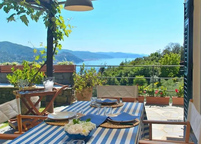 Villa Costa Dei Gelsomini - 5 Posti Letto, Piscina E Giardino Privato Vista Mare