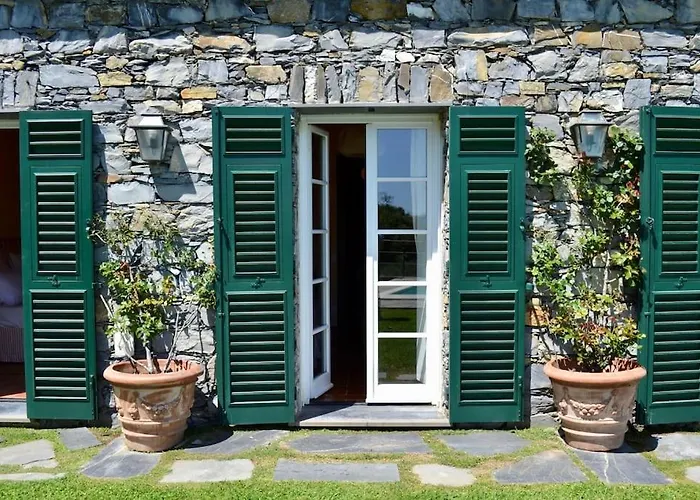 Villa Costa Dei Gelsomini - 5 Posti Letto, Piscina E Giardino Privato Vista Mare Rapallo