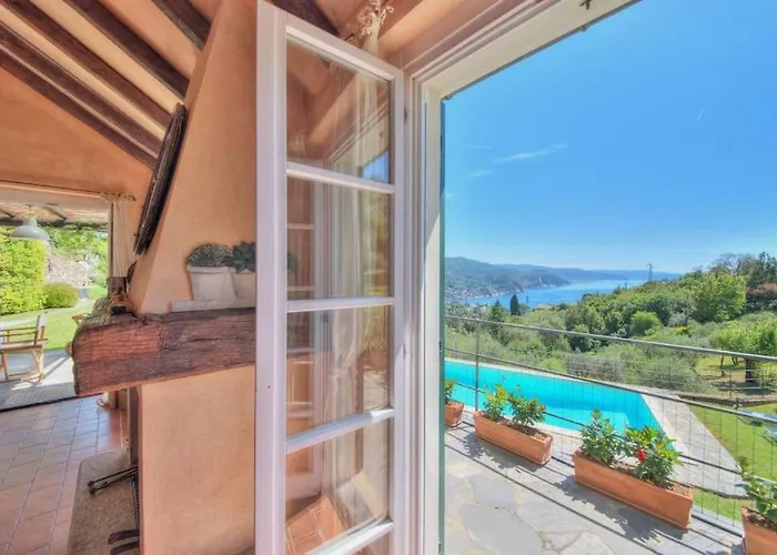 Costa Dei Gelsomini - 5 Posti Letto, Piscina E Giardino Privato Vista Mare